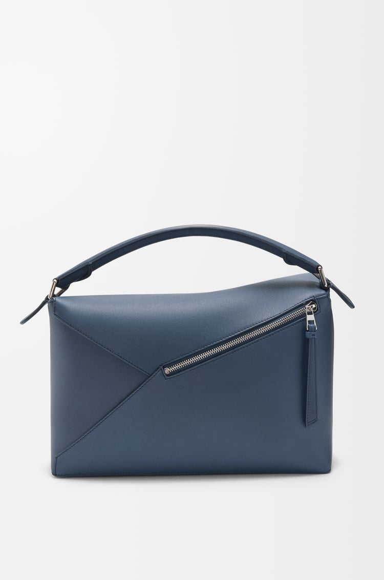 LOEWE Bolso Puzzle grande en piel de ternera Tinte Índigo