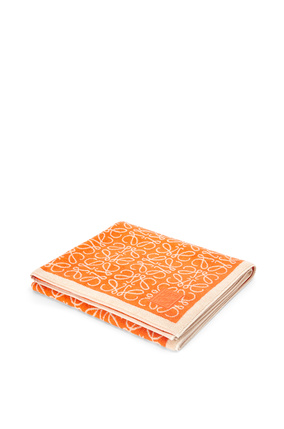 LOEWE Anagram towel in cotton Orange plp_rd