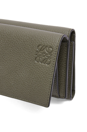 LOEWE Trifold wallet in soft grained calfskin Khaki Green plp_rd