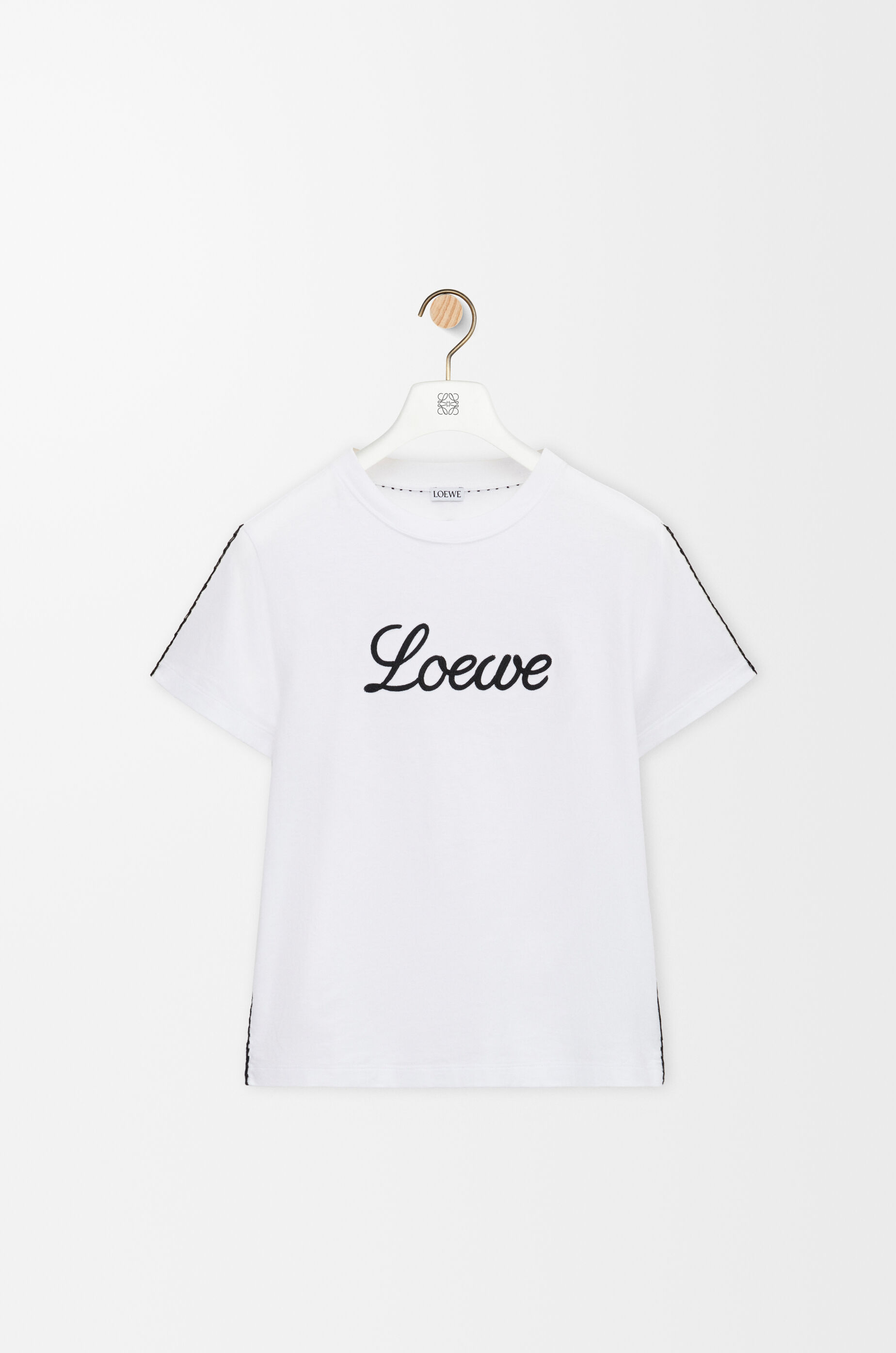 Relaxed fit t-shirt in cotton White - LOEWE