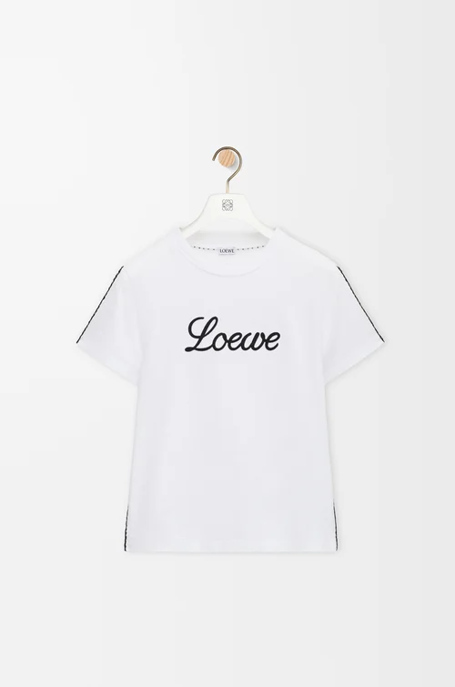LOEWE Relaxed fit t-shirt in cotton White