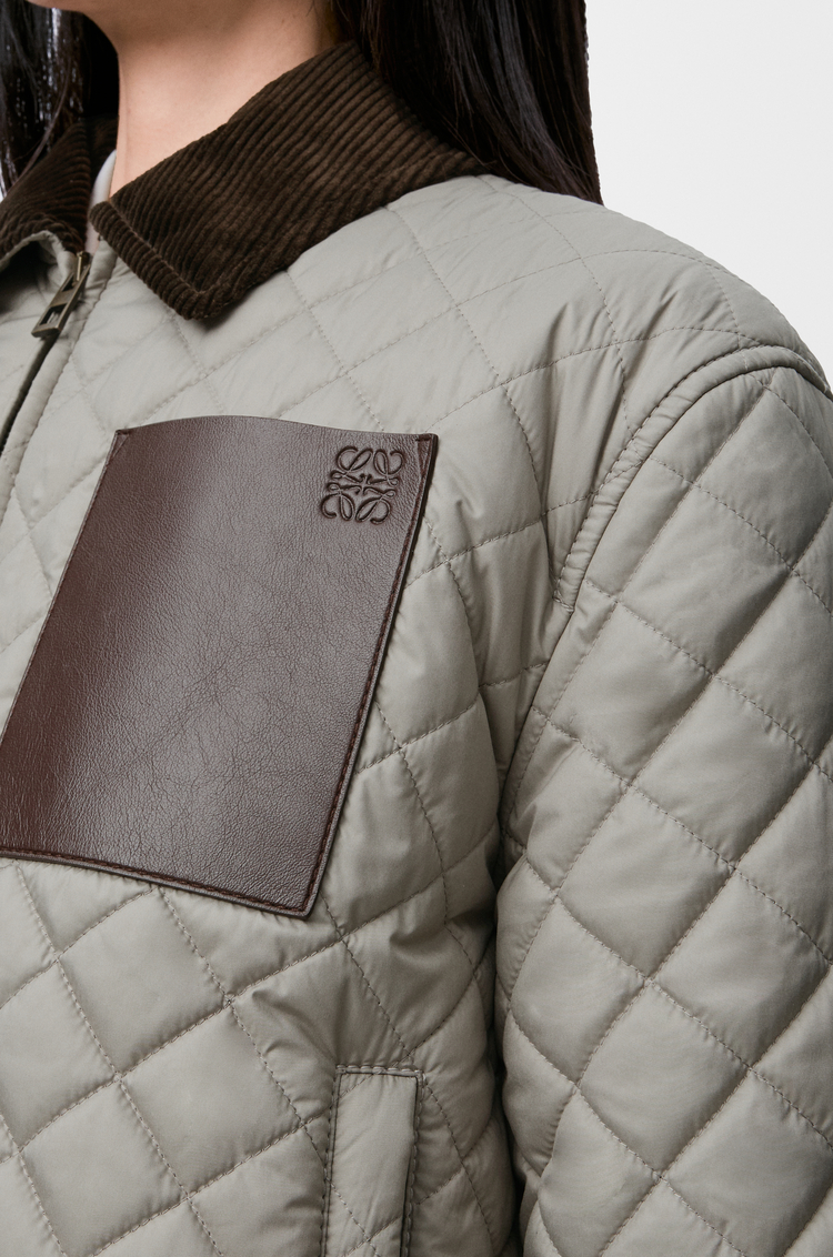 LOEWE ショート ジャケット（テクニカルファブリック） ミディアムグレー