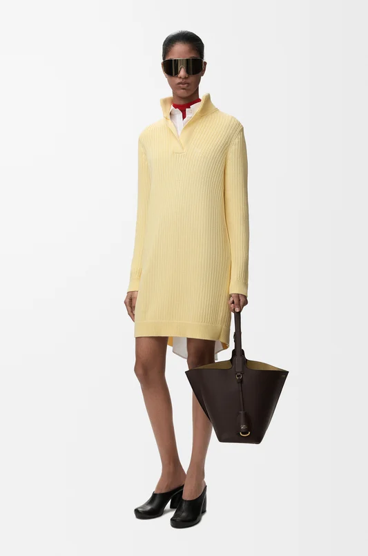 mini long sleeve dresses Mona Dress | Black | inspired mini comes to Size:14-14,5 US / 45 offwhite Wavy Floral Reproduction Fabric