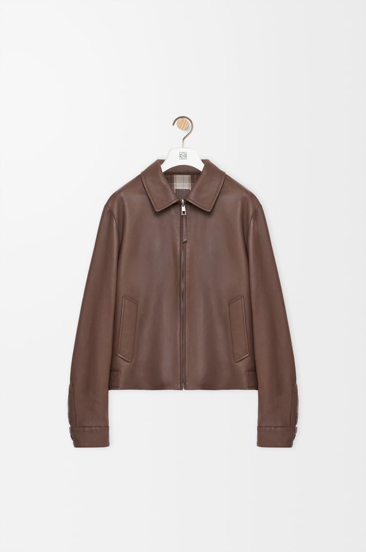 LOEWE ジップアップ ジャケット（ナパラム） トープ