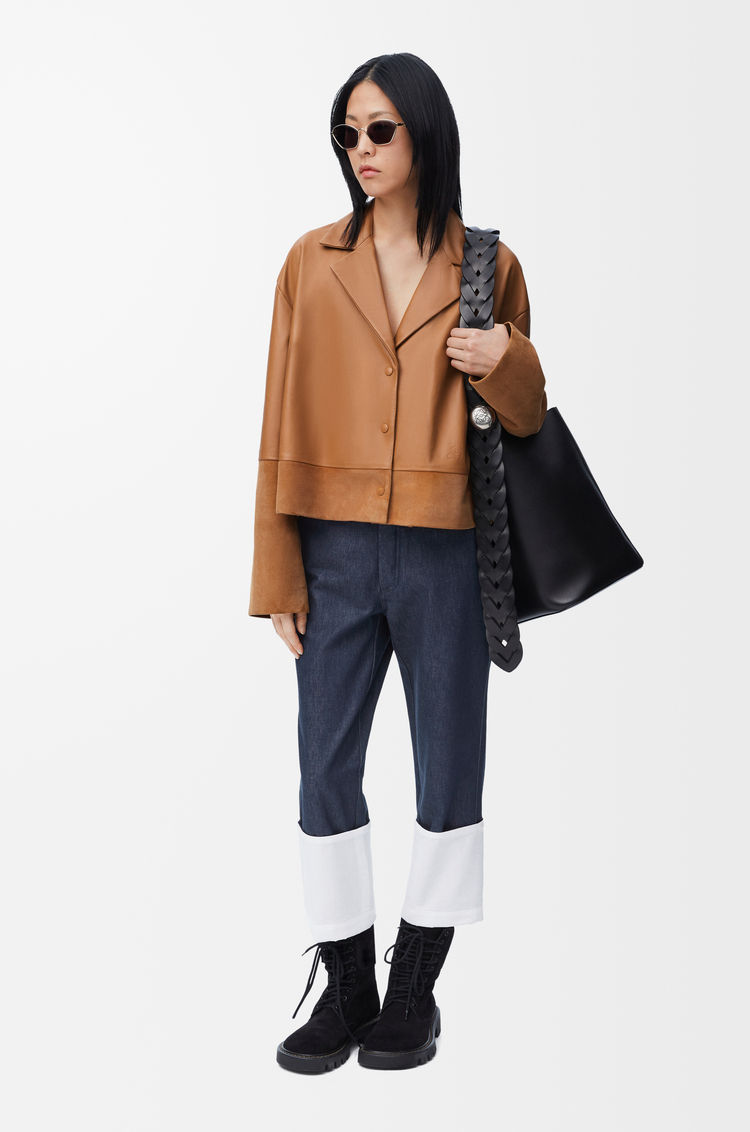 LOEWE パジャマ ブラウス（ナパラム&スエードゴート） トフィー