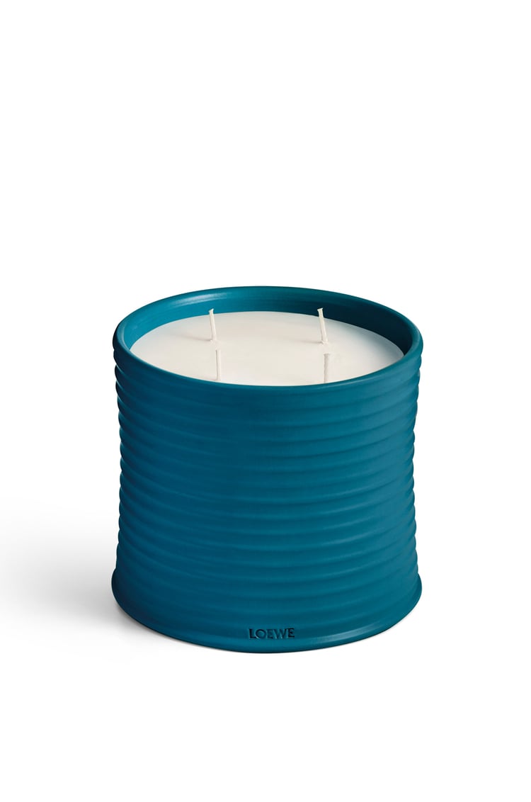 LOEWE Large Incense candle Dark Blue