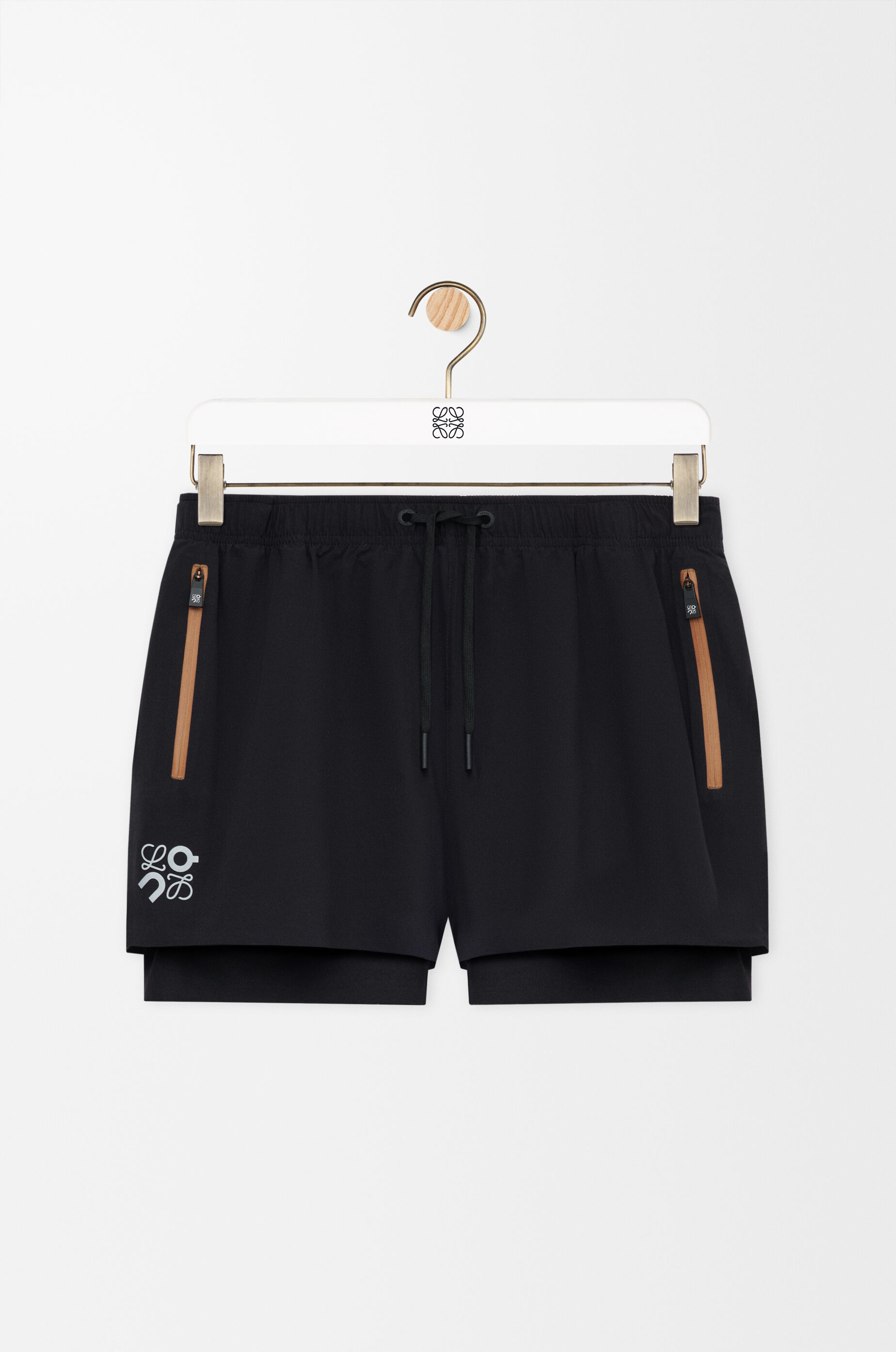 Performance shorts in technical shell Black - LOEWE