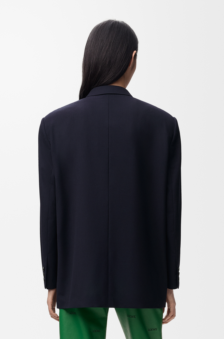 LOEWE ジャケット（ウール） ネイビーブルー