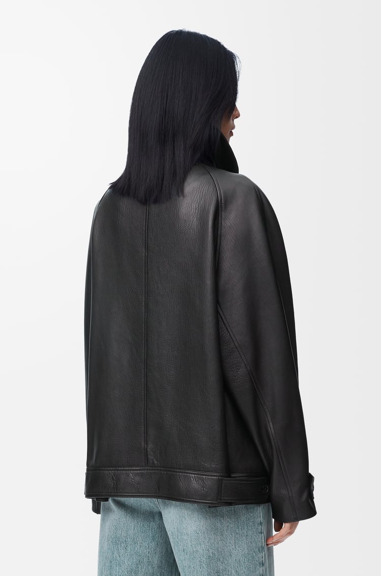 LOEWE Bow jacket in nappa lambskin Black