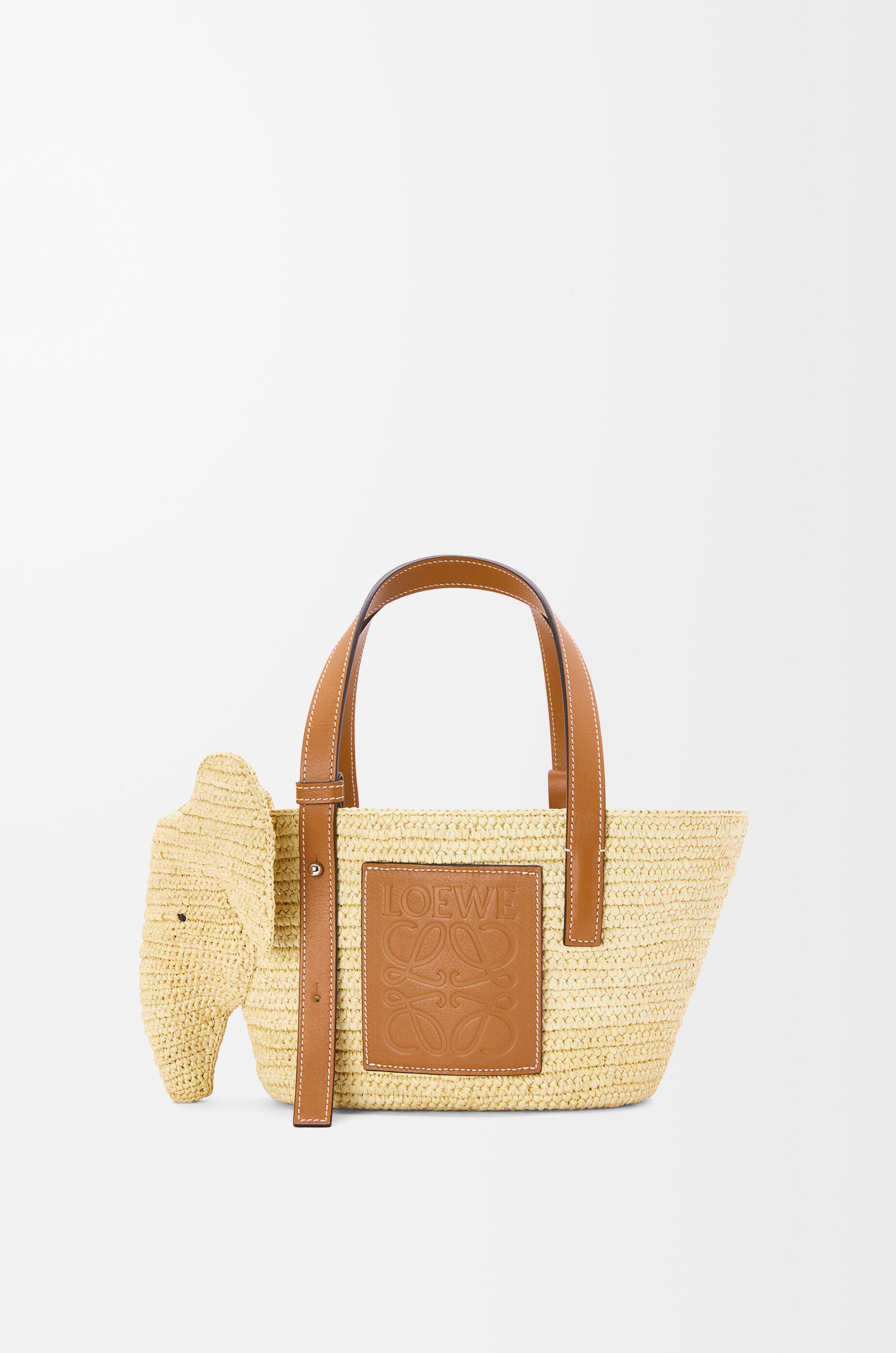 極美品✨LOEWE ロエベ バスケット ストロー トートバッグ