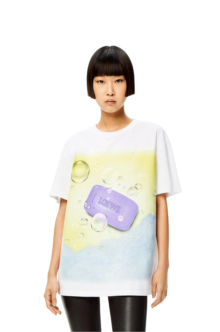 LOEWE Camiseta de algodón con jabón Multicolor pdp_rd