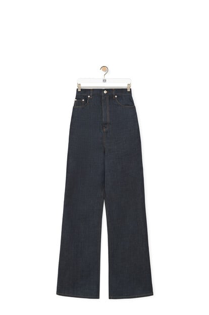 LOEWE High waisted jeans in denim 靛藍色 plp_rd