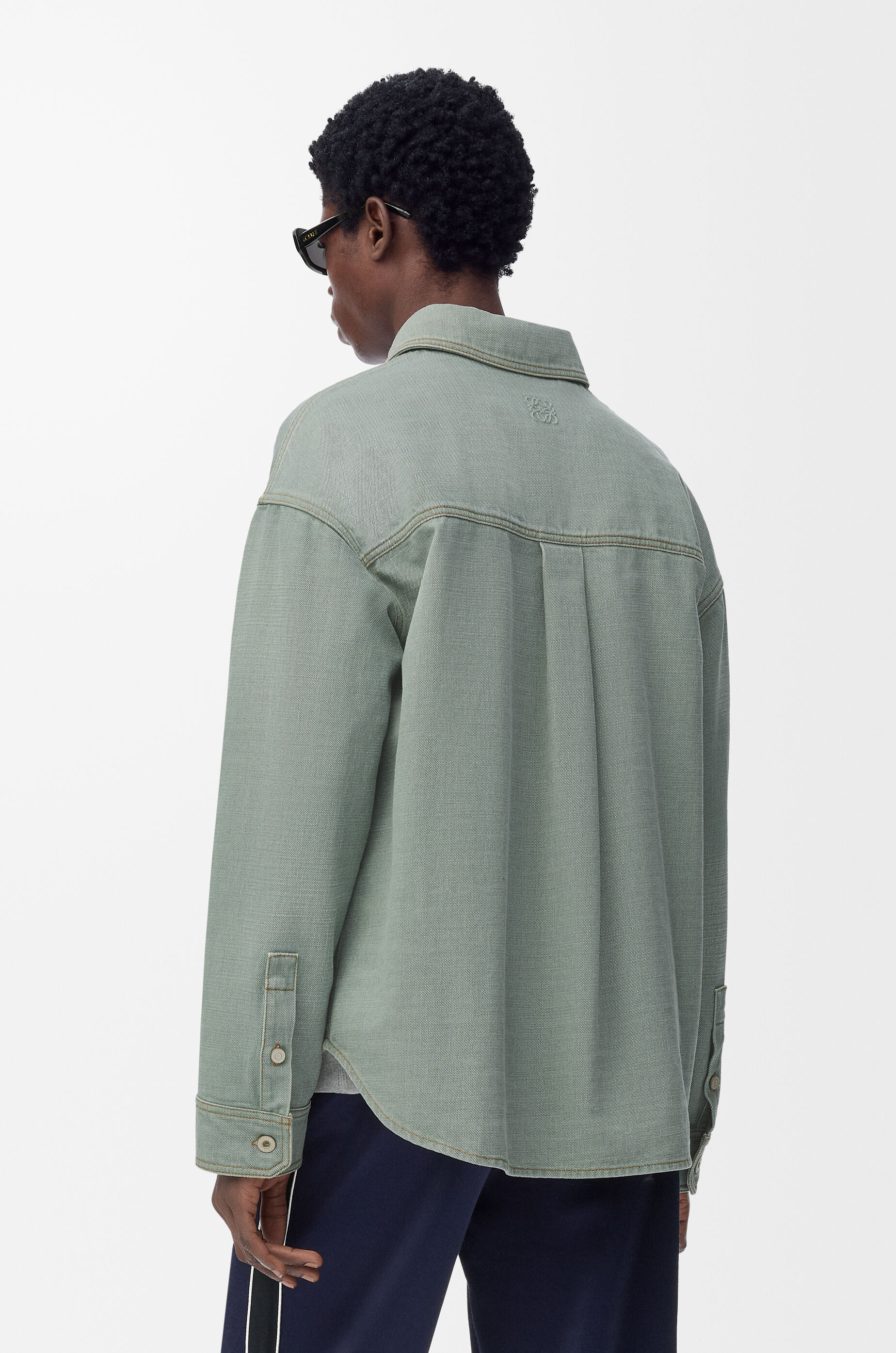 シャツ（デニム） グリーン - LOEWE