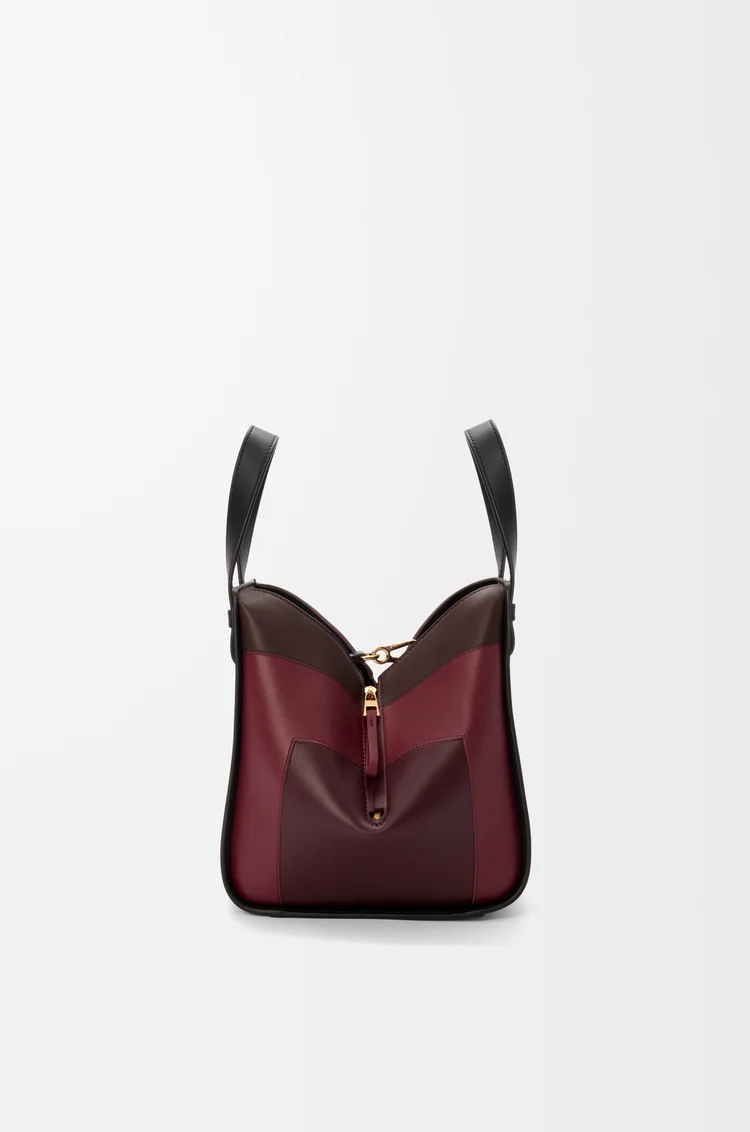 Compact Hammock bag in nappa calfskin