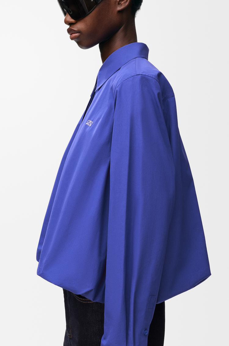 LOEWE Shirt in cotton Blue
