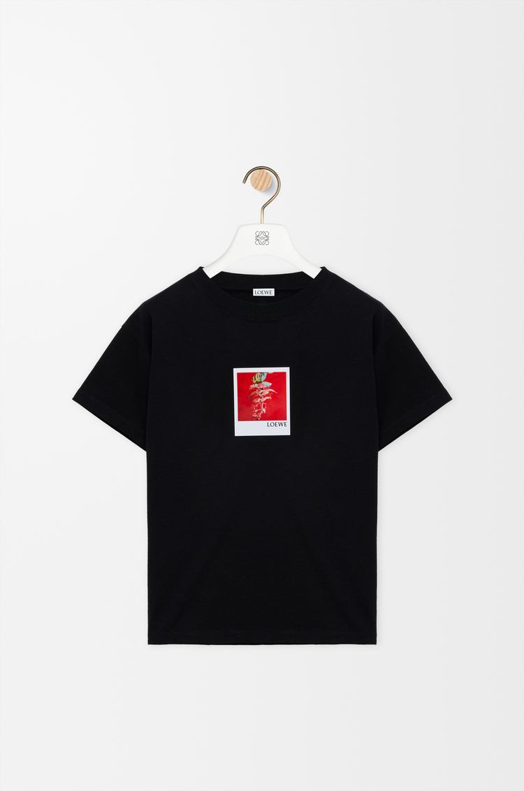 LOEWE Regular fit T-shirt in cotton Black