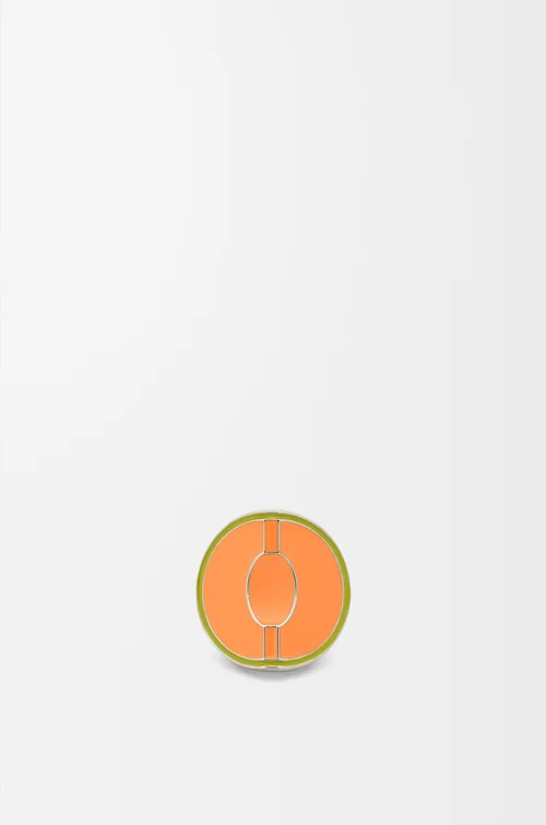 LOEWE Dado Melon Plateado/Naranja