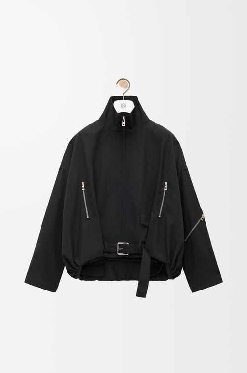 LOEWE Balloon jacket in wool Black