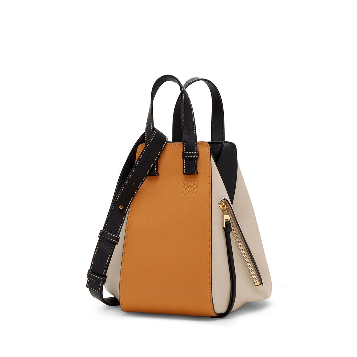 Hammock Small Bag Amber/Light Oat LOEWE