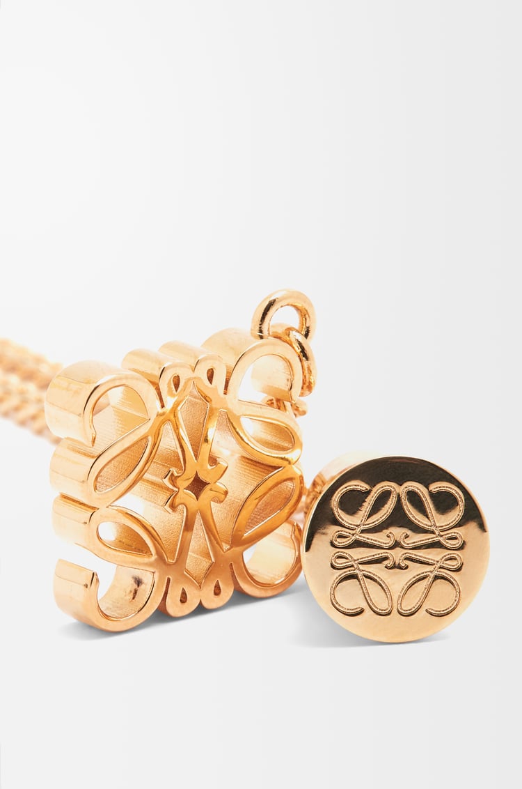 LOEWE Collar de metal perosnalizable Dorado