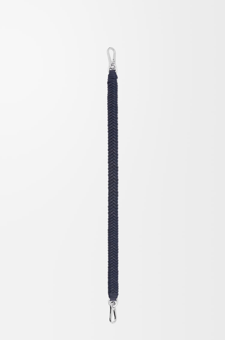 LOEWE 经典牛皮革箭头型短肩带 深海军蓝