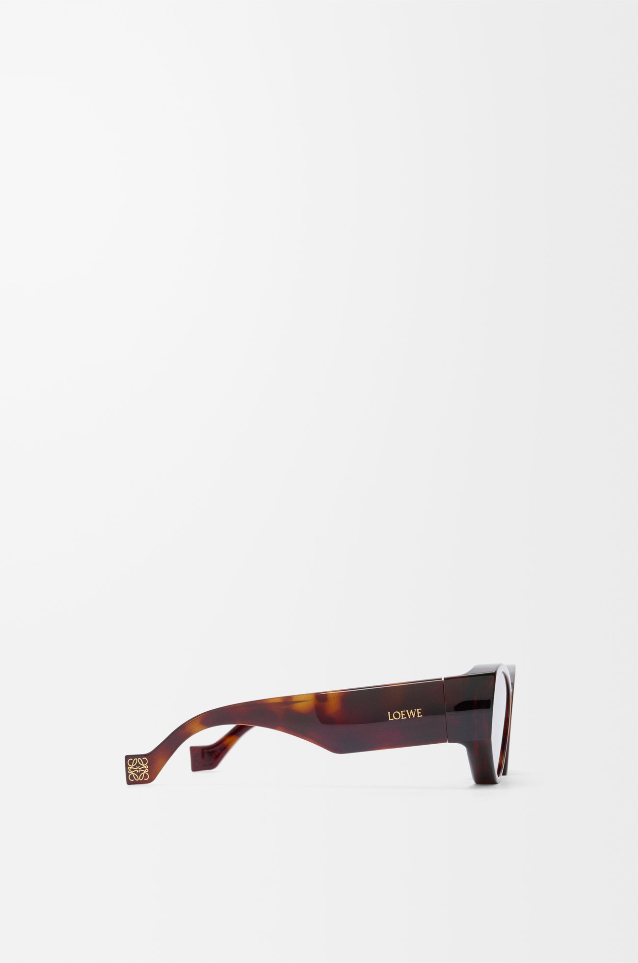 LOEWE Front lenses cateye sunglasses  Havana