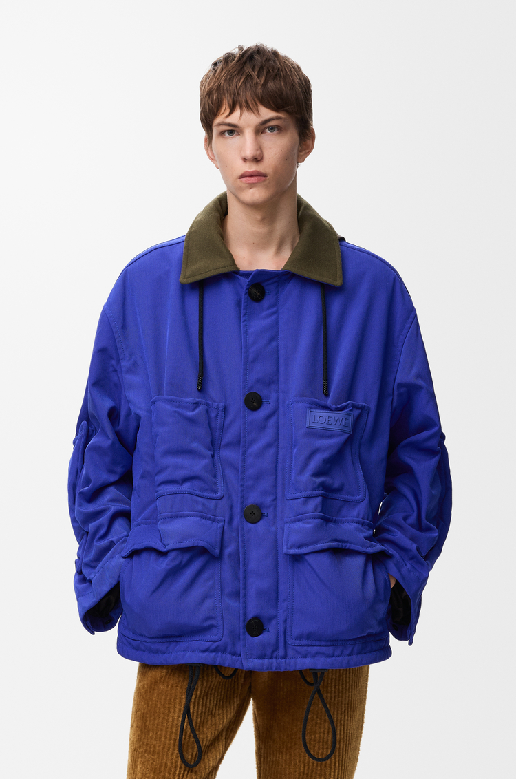 LOEWE Chaqueta en tejido técnico Azul