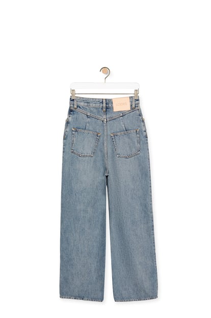 LOEWE Hochgeschnittene Jeans aus Denim Gewaschener Denim plp_rd