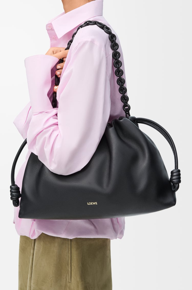 LOEWE フラメンコパース ラージ（メローナパラム） ブラック