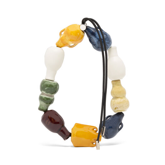 LOEWE Chocker Jarron Multicolor/Negro LOEWE Chocker Jarron Multicolor/Negro all