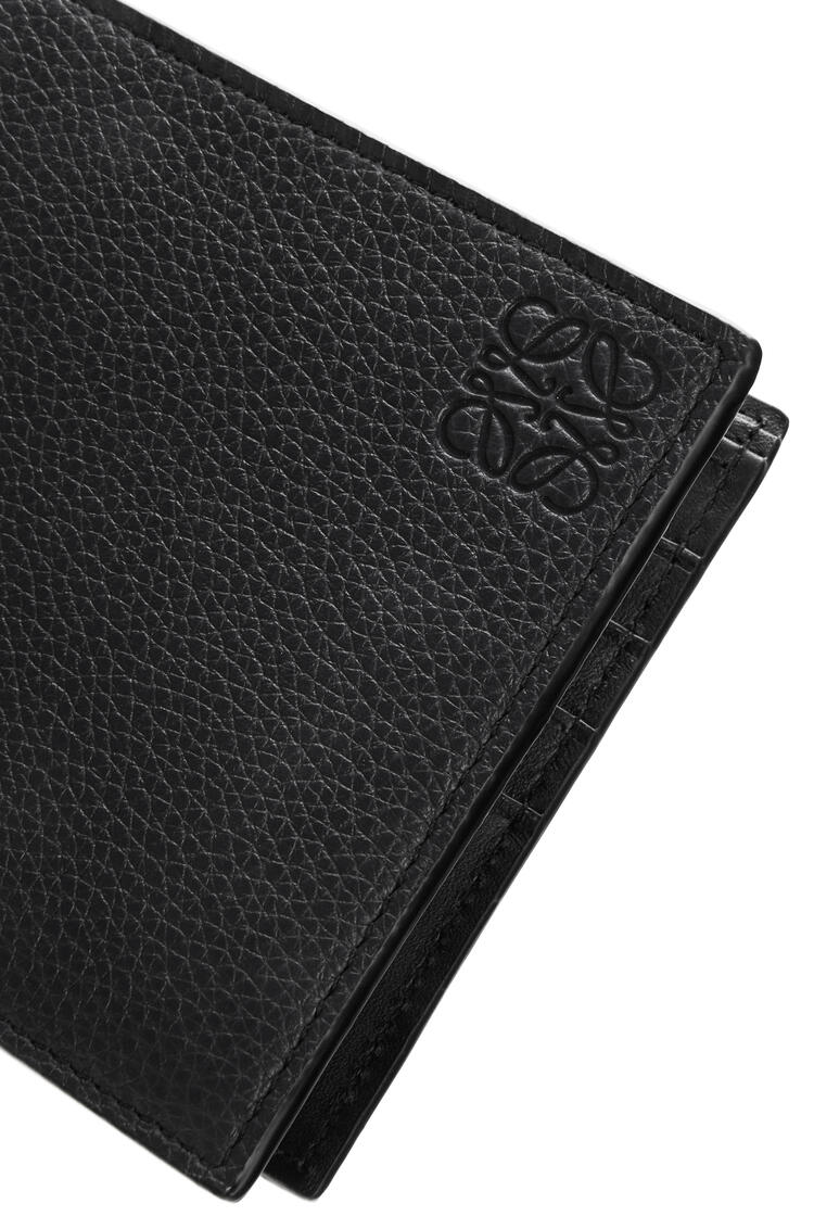 LOEWE Bifold wallet in soft grained calfskin Black pdp_rd