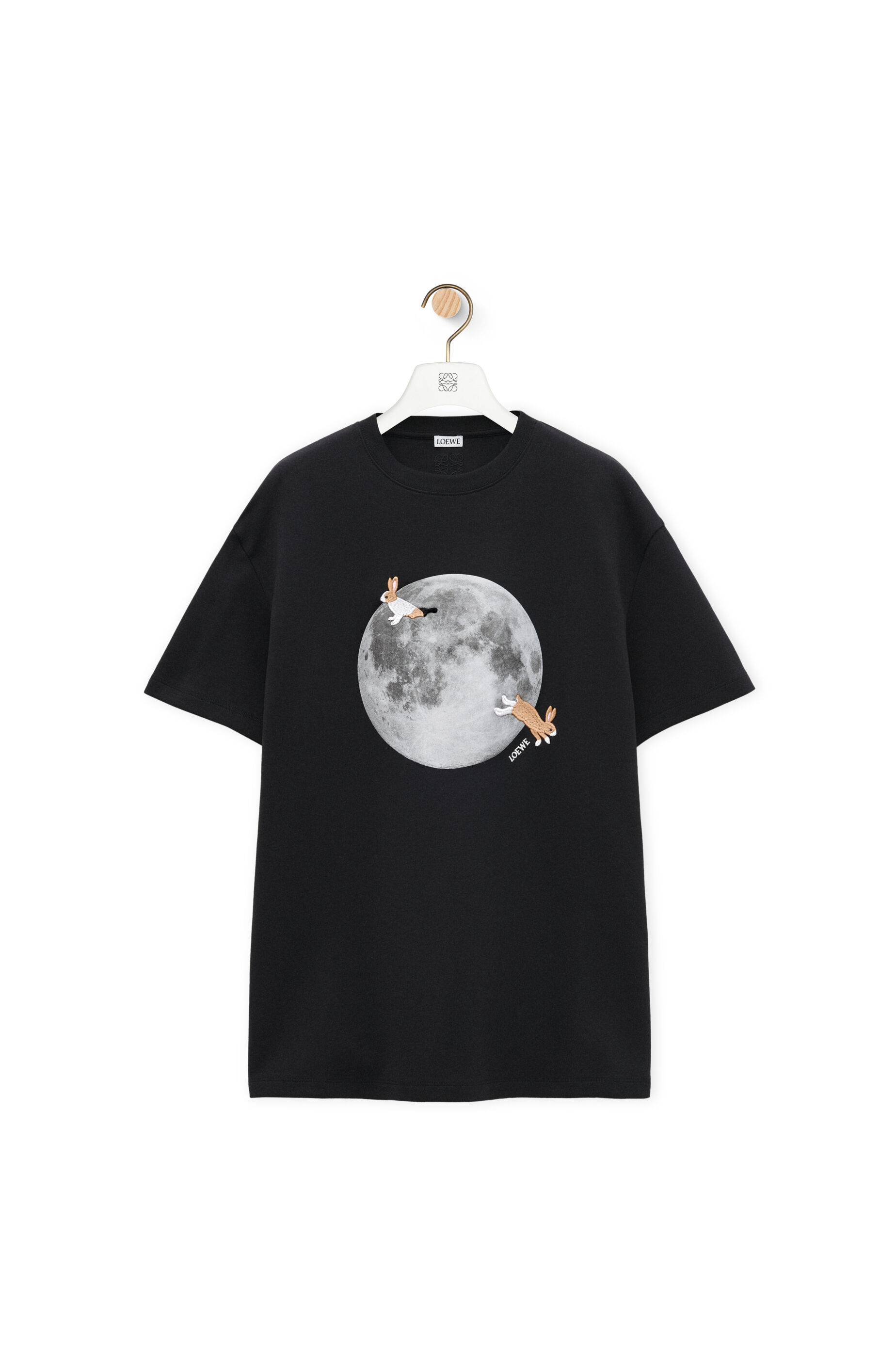 リラックスフィット Tシャツ（コットン） ブラック - LOEWE