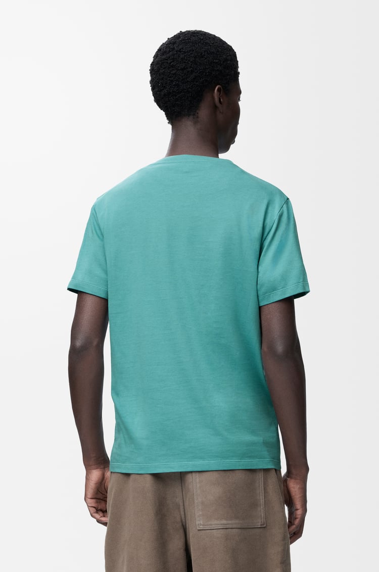 LOEWE Regular fit T-shirt in cotton Light Blue