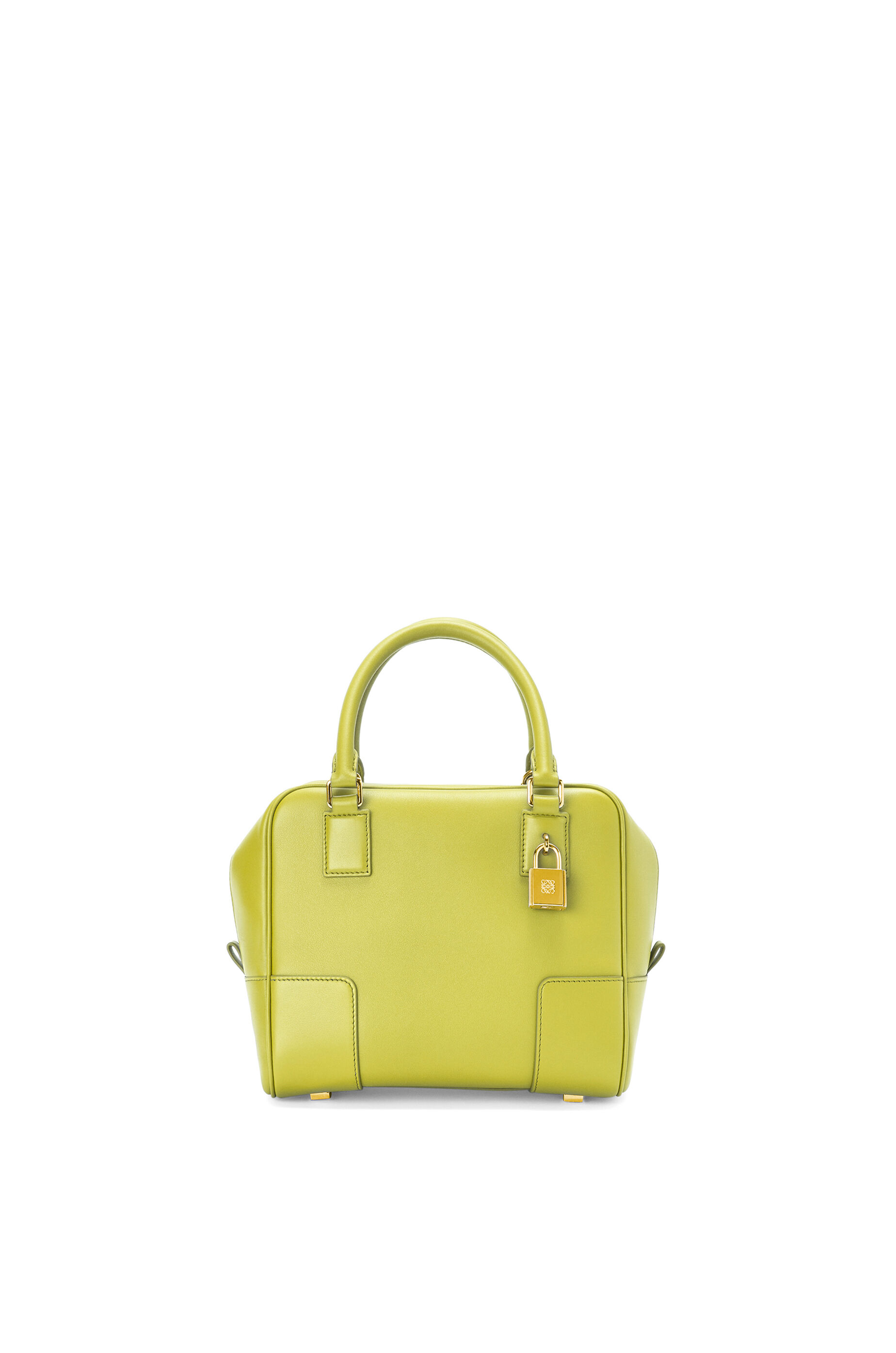 Bolso Amazona 19 Square en piel napa de ternera Amarillo Lima - LOEWE
