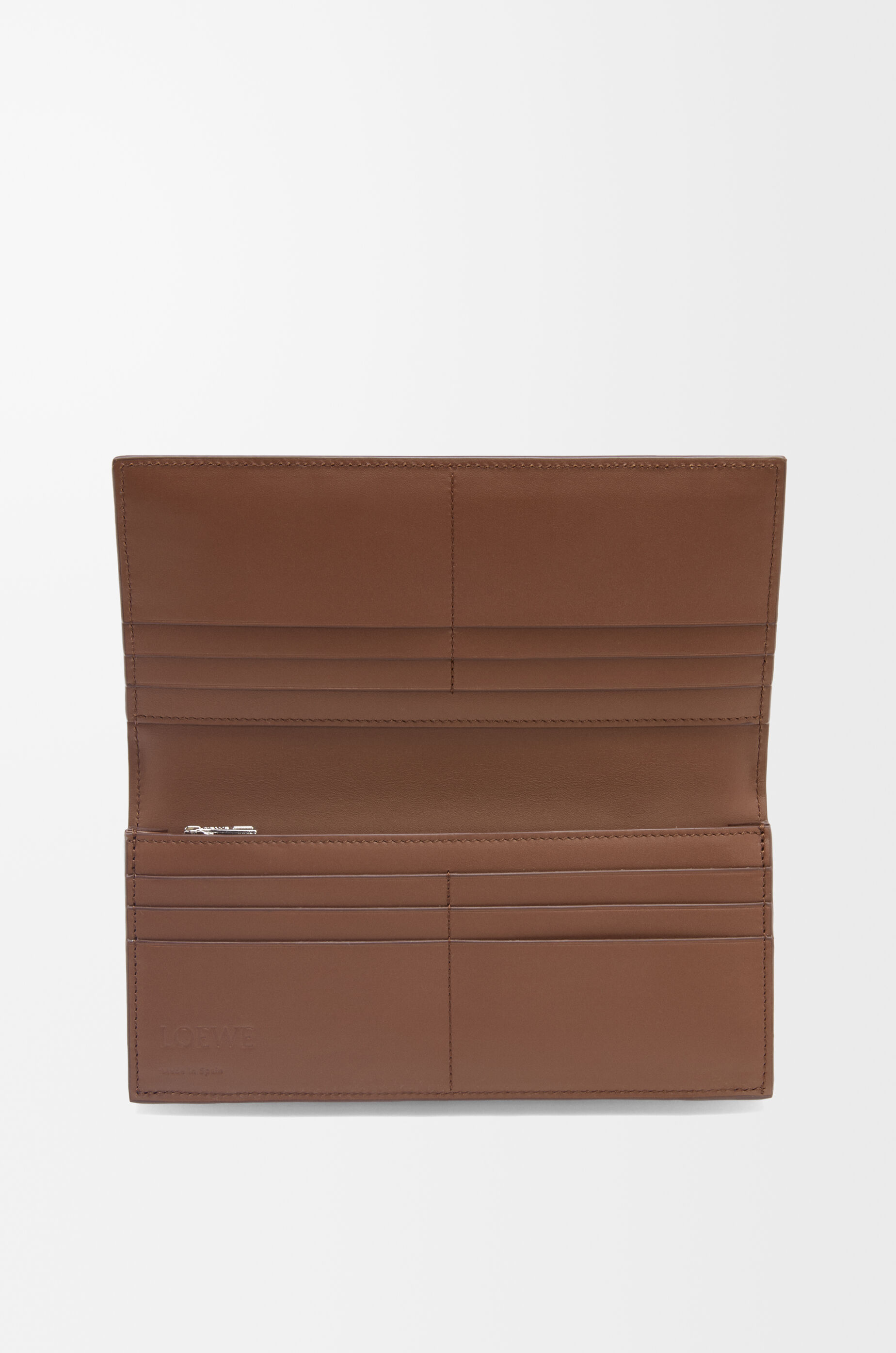 パズル ロング ホリゾンタル ウォレット（クラシックカーフ） ブラウニー - LOEWE
