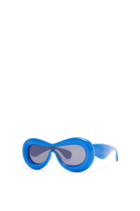 LOEWE Gafas de sol Inflated tipo máscara Azul Tinta