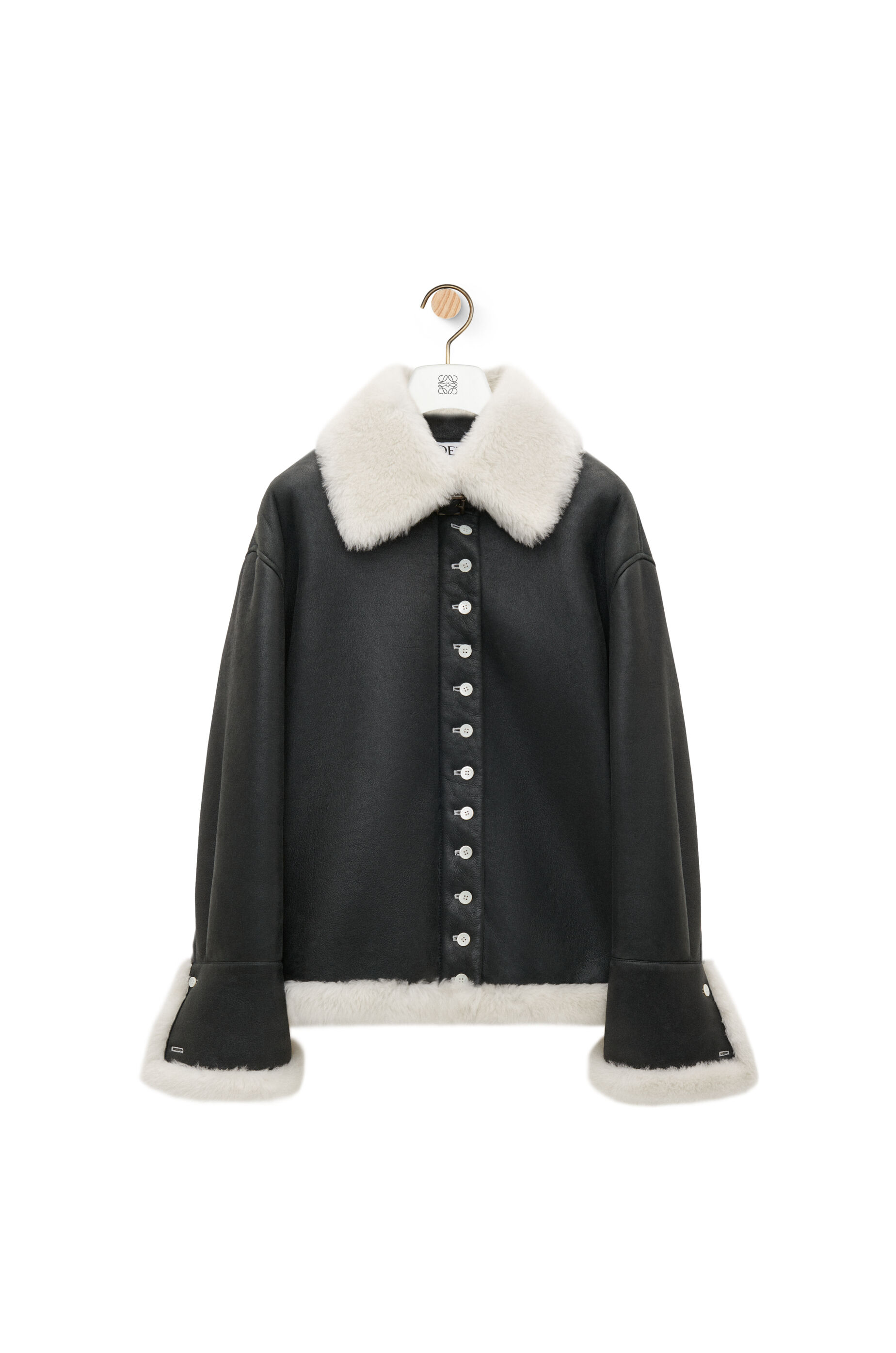 Loewe shearling jacket cheap