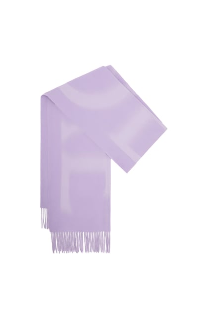 LOEWE LOEWE scarf in wool and cashmere Purple/Lilac plp_rd