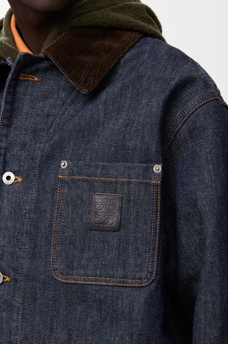 LOEWE Jacket in denim Raw Denim/Blue