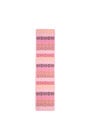 LOEWE Anagram Lines Schal aus Wolle, Seide und Kaschmir Pink Tulip/Multicolor