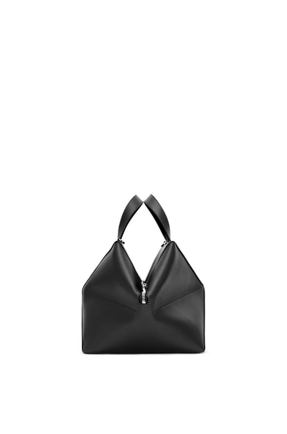 LOEWE Puzzle Fold Duffle in shiny calfskin 黑色 plp_rd
