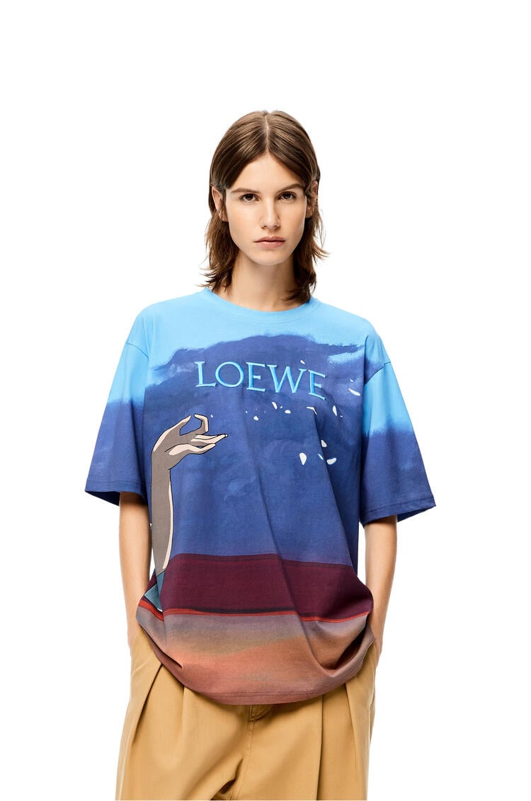 LOEWE Haku T-shirt in cotton Multicolor pdp_rd