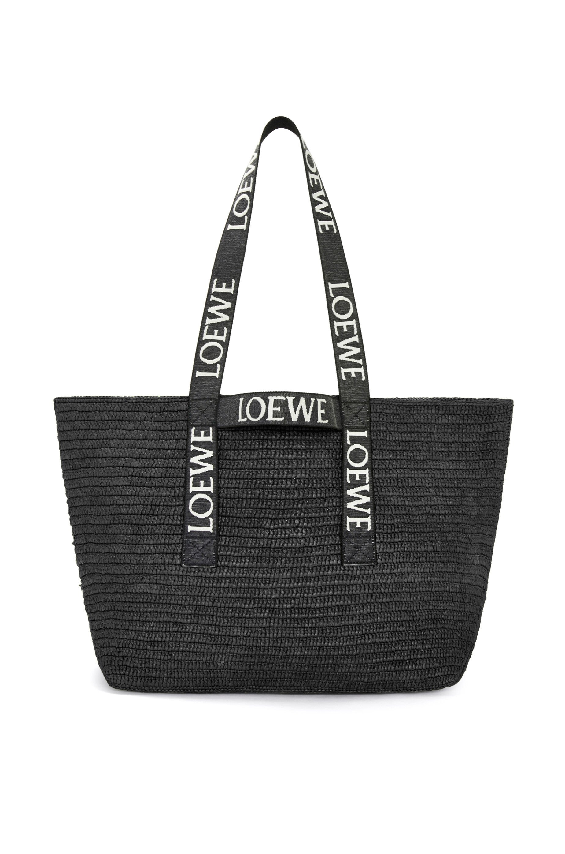 Loewe top borse rafia