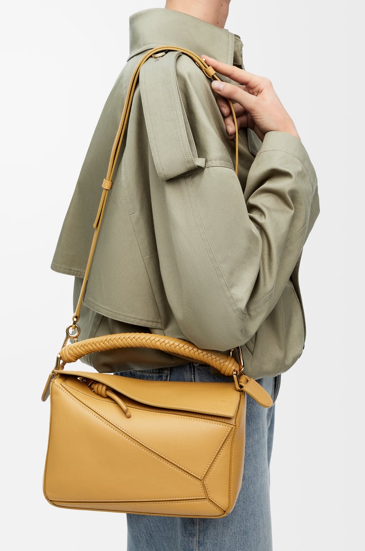 LOEWE Small Puzzle bag in smooth calfskin Sahara