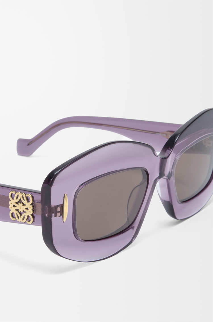 LOEWE 醋酸纤维 Screen 太阳镜 紫色