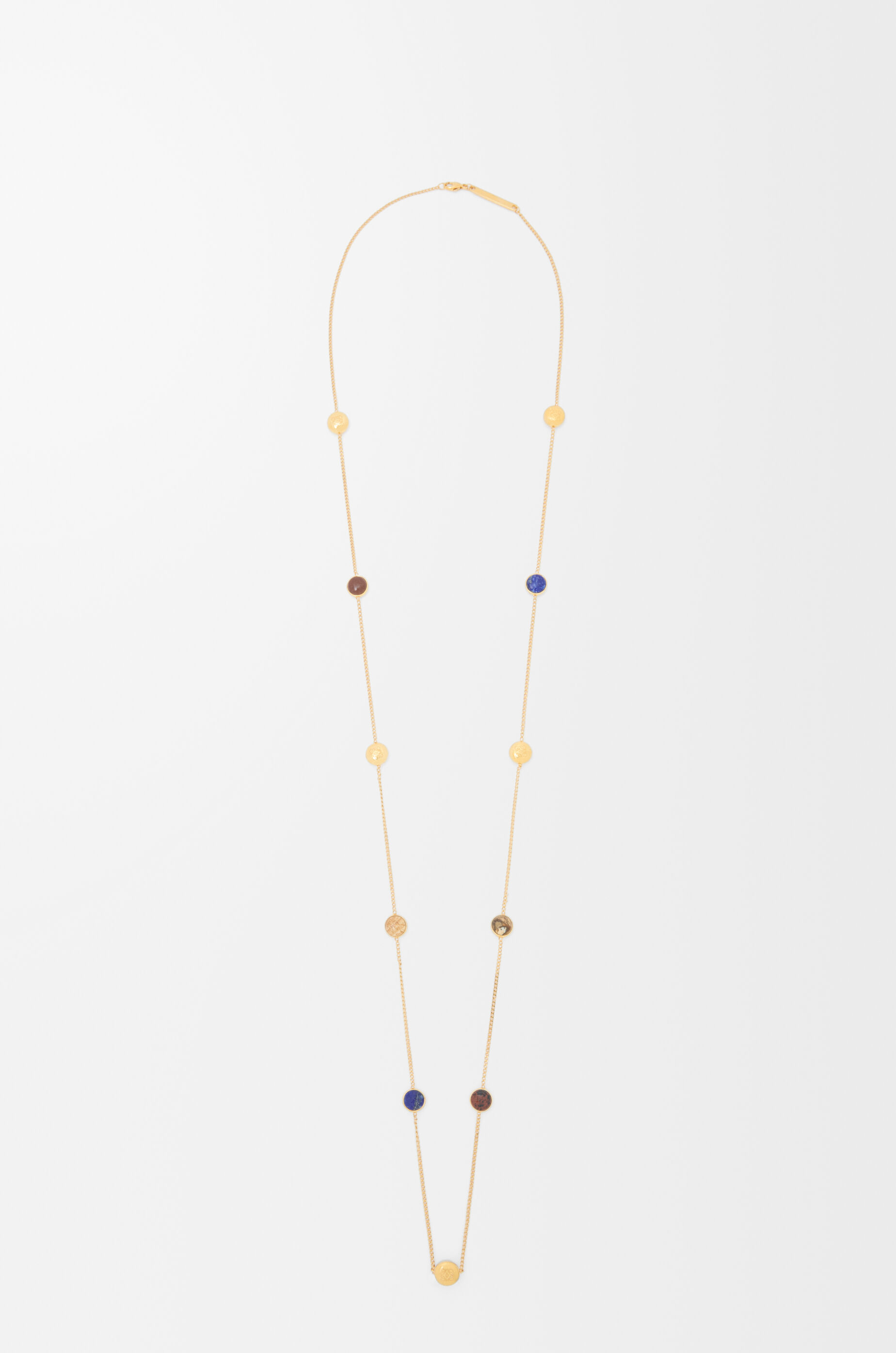 LOEWE アナグラム ペブル ネックレス　ゴールド アナグラム ペブル ネックレス ゴールド - LOEWE