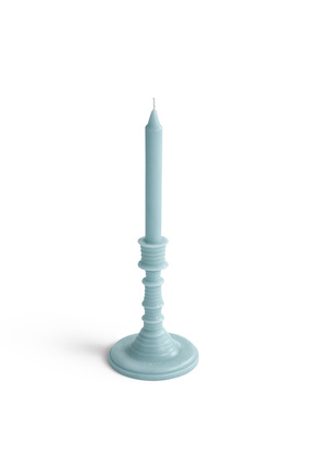 LOEWE Cypress Balls wax candleholder Baby Blue