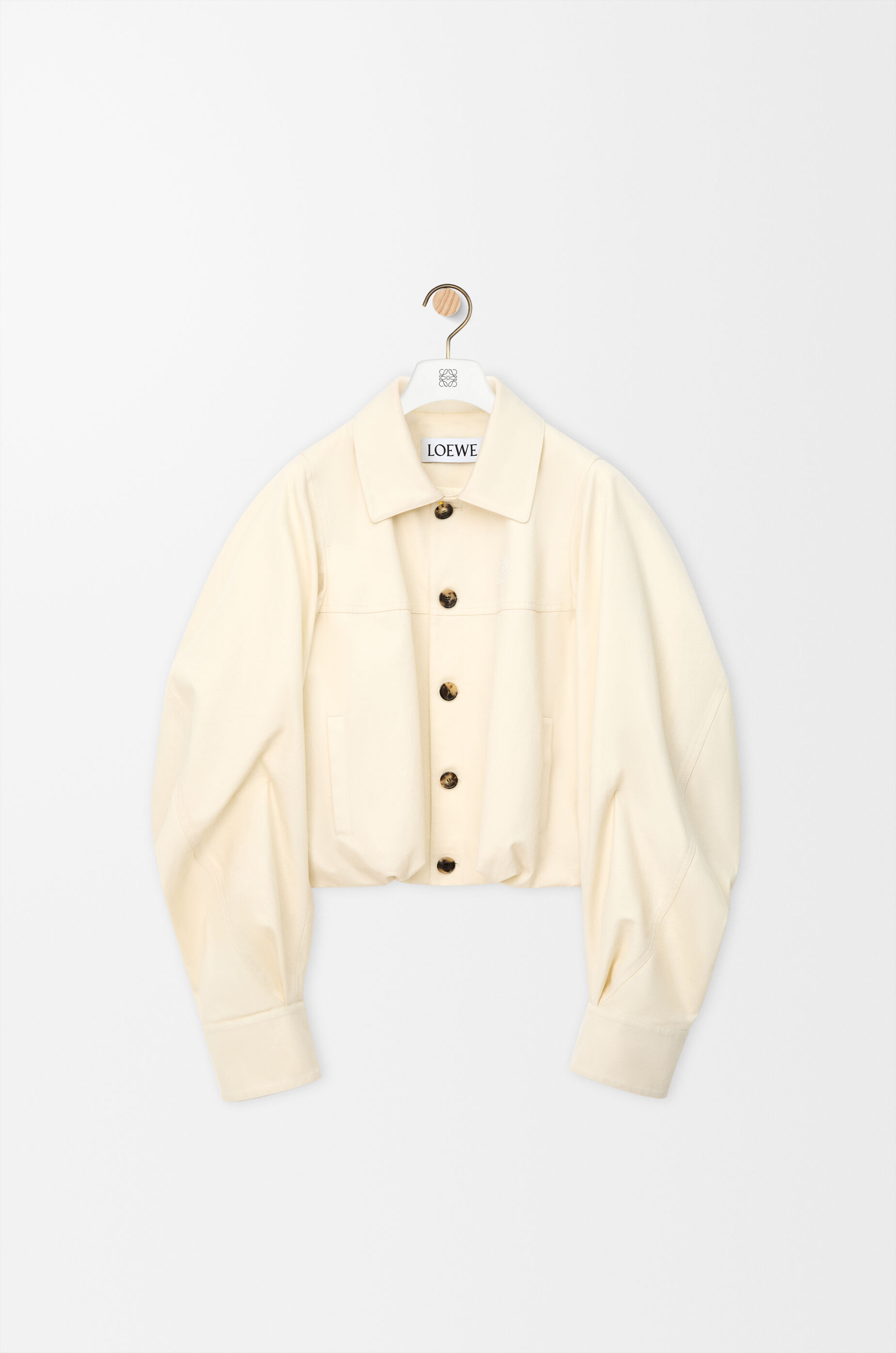 ジャケット（コットン&シルク） ベージュ - LOEWE Japan official website