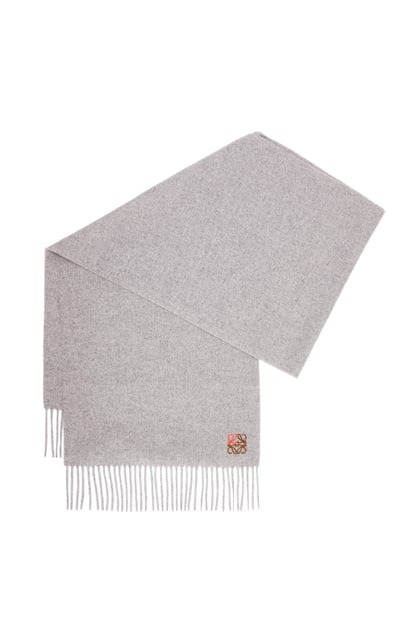 LOEWE Scarf in cashmere Light Grey plp_rd