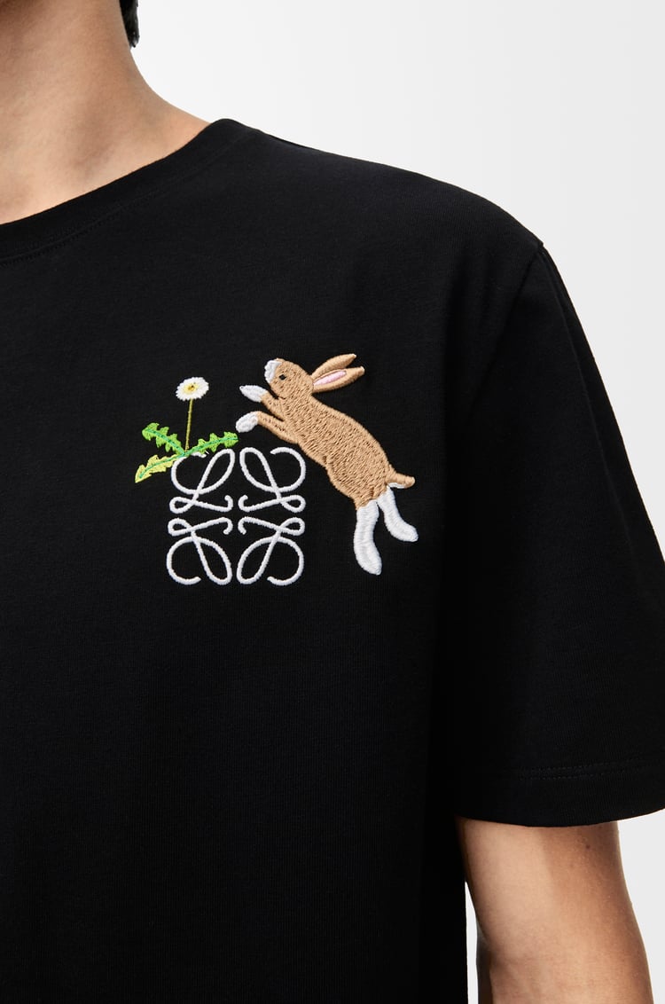 LOEWE Relaxed fit T-shirt in cotton Black